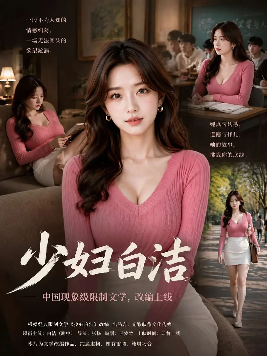 《少妇白洁》作品海报